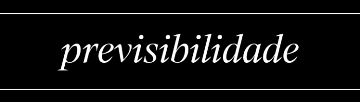 previsibilidade
